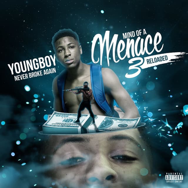 Album cover art for Mind of a Menace 3