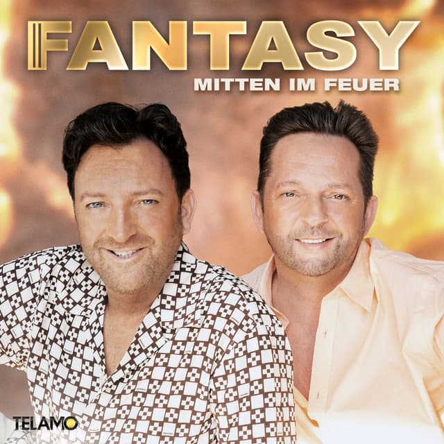 Album cover art for Mitten im Feuer