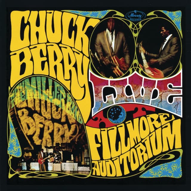 Album cover art for Live at the Fillmore Auditorium