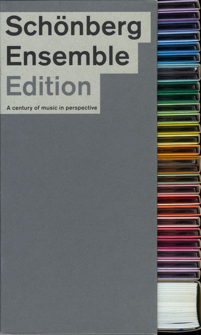 Album cover art for Webern: Complete Vocal Chamber Works