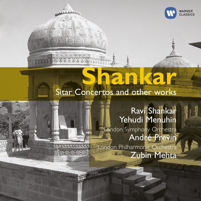Album cover art for Shankar : Sitar Concertos And Other Works