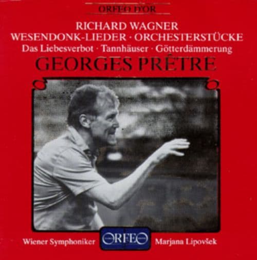 Album cover art for Wagner: Wesendonk-Lieder; Orchesterstücke Das Liebesverbot, Tannhäuser & Götterdammerung