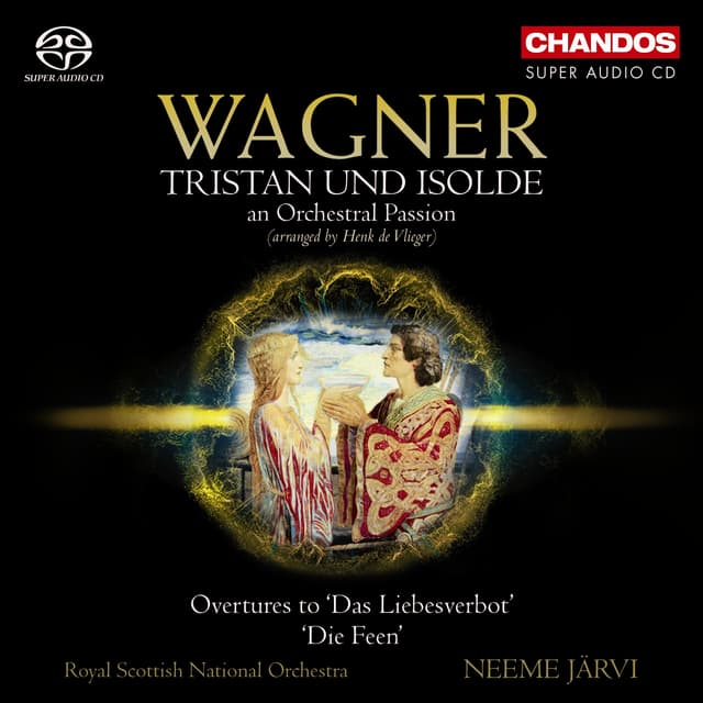 Album cover art for Wagner: Tristan Und Isolde, An Orchestral Passion