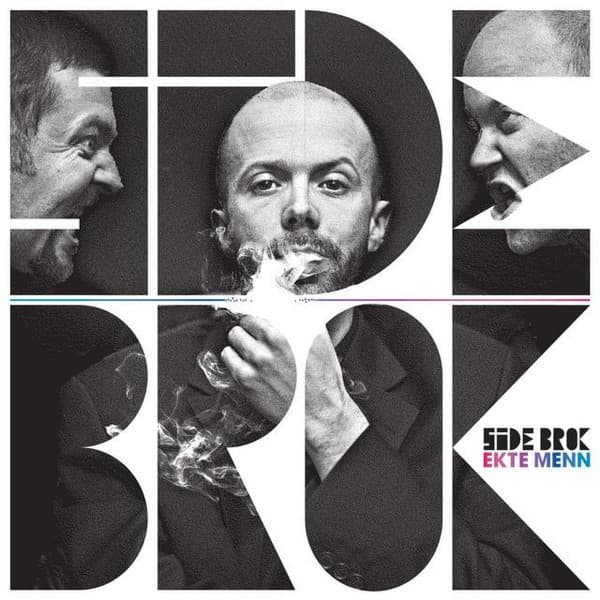 Album cover art for Ekte Menn