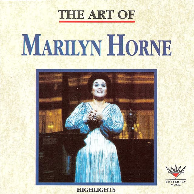 Album cover art for The Art Of Marilyn Horne