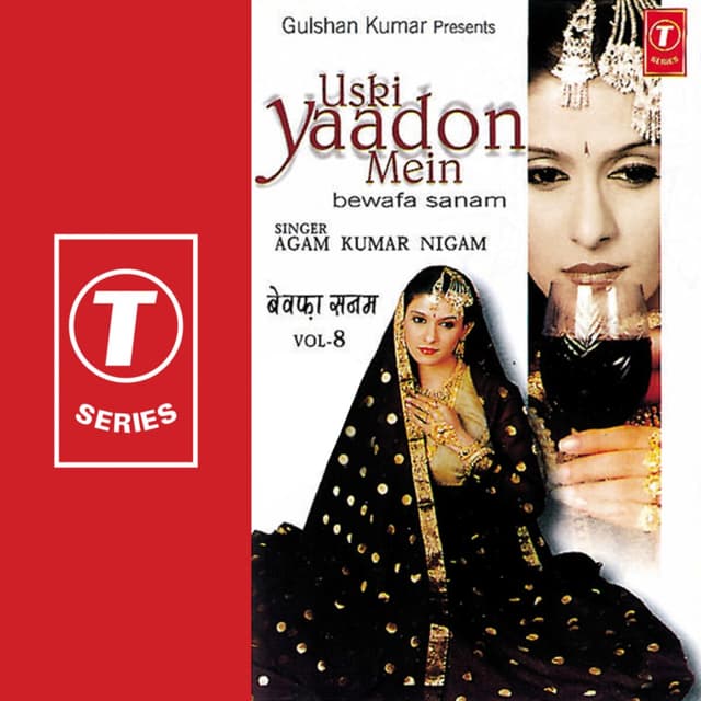 Album cover art for Uski Yaadon Mein Bewafa Sanam