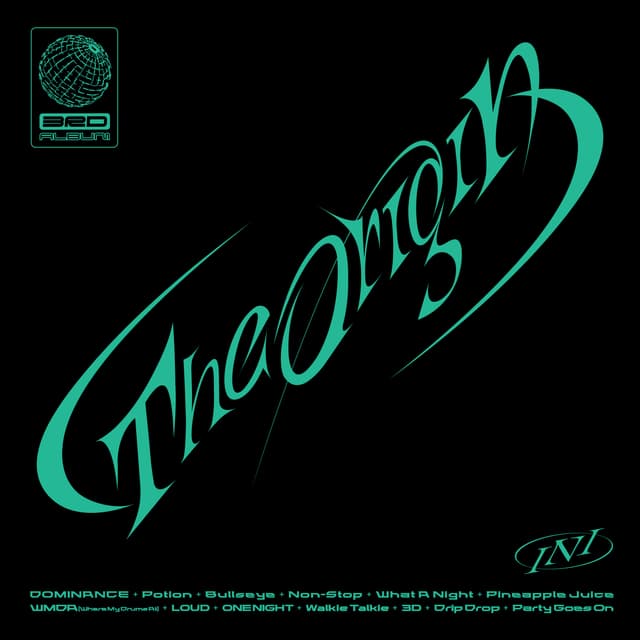 Album cover art for THE ORIGIN