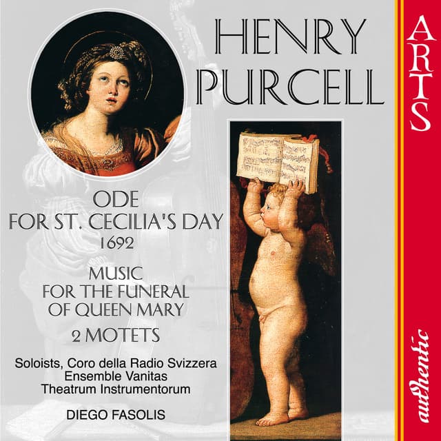 Album cover art for Purcell : Ode for St. Cecilia's Day [1692]