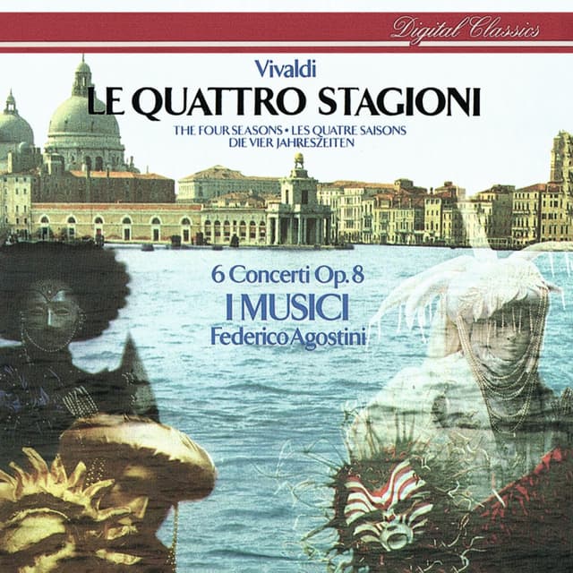 Album cover art for Vivaldi: The Four Seasons - 6 Concerti Op. 8