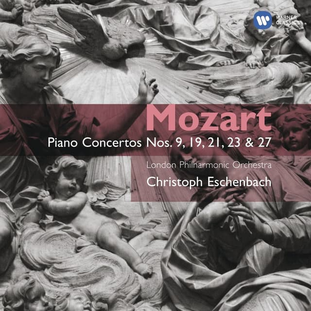 Album cover art for Mozart : Piano Concerto Nos. 9, 19, 21, 23 & 27