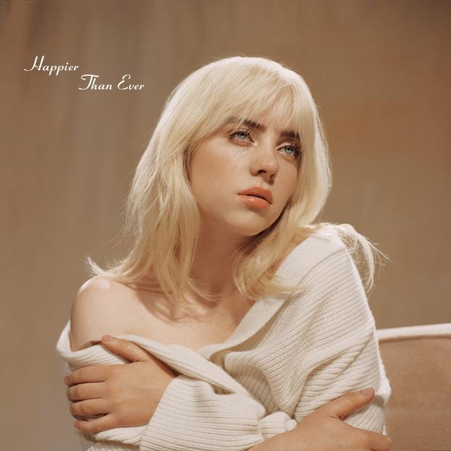Album cover art for Happier Than Ever