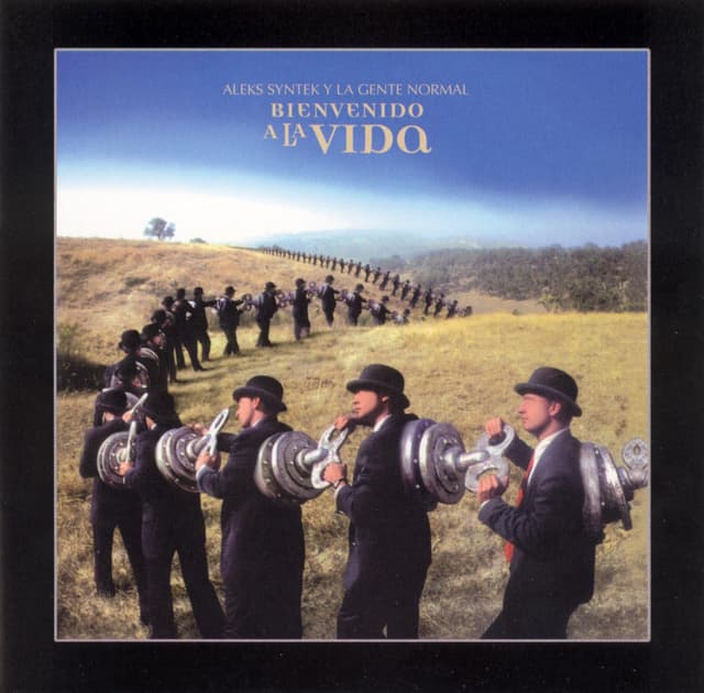 Album cover art for Bienvenido a la vida