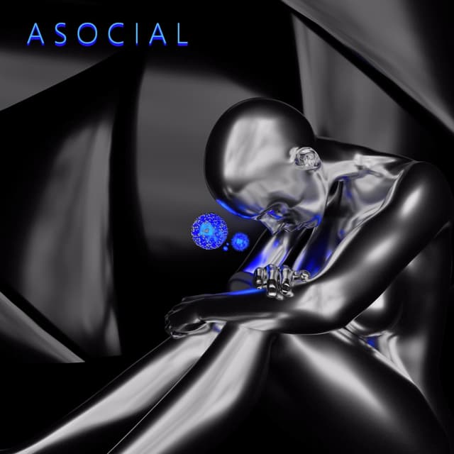 Album cover art for Asocial