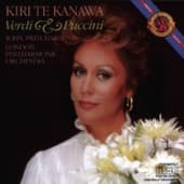 Album cover art for Kiri Te Kanawa Sings Verdi and Puccini Arias