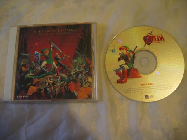 Album cover art for ゼルダの伝説 時のオカリナ Original Sound Track