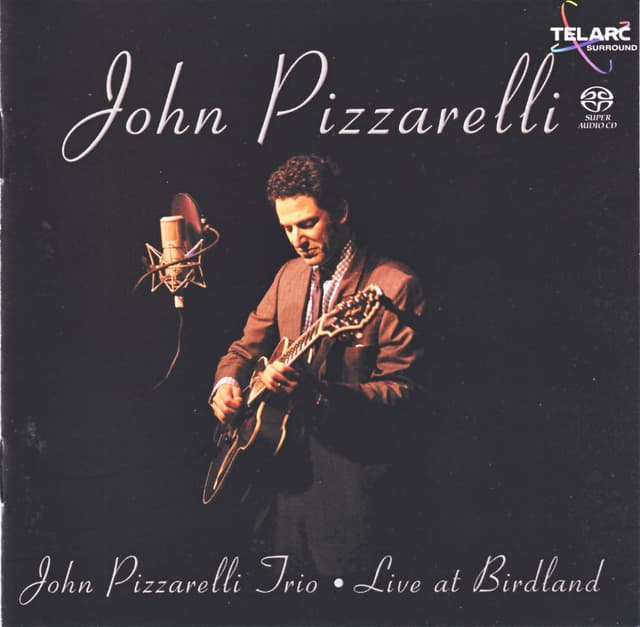 Album cover art for John Pizzarelli Trio - Live At Birdland