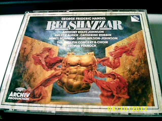 Album cover art for Belshazzar