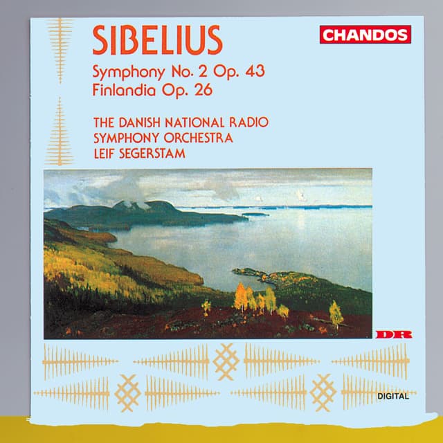 Album cover art for Sibelius: Symphony No. 2 & Finlandia