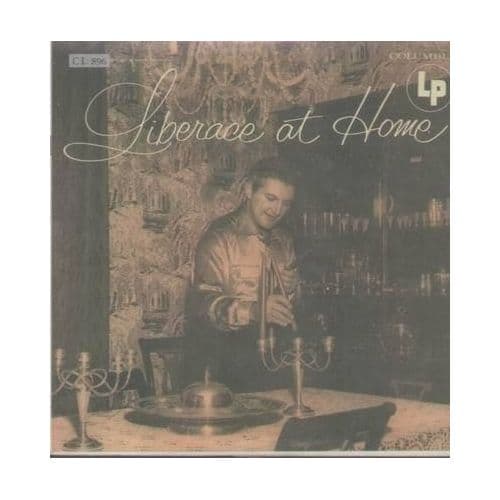 Album cover art for Liberace At Home