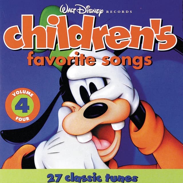 Album cover art for Children's Favorite Songs Volume 4