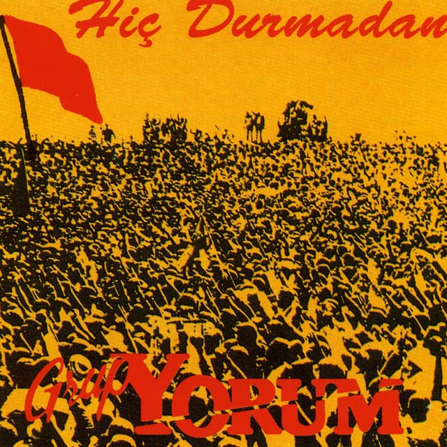 Album cover art for Hiç Durmadan