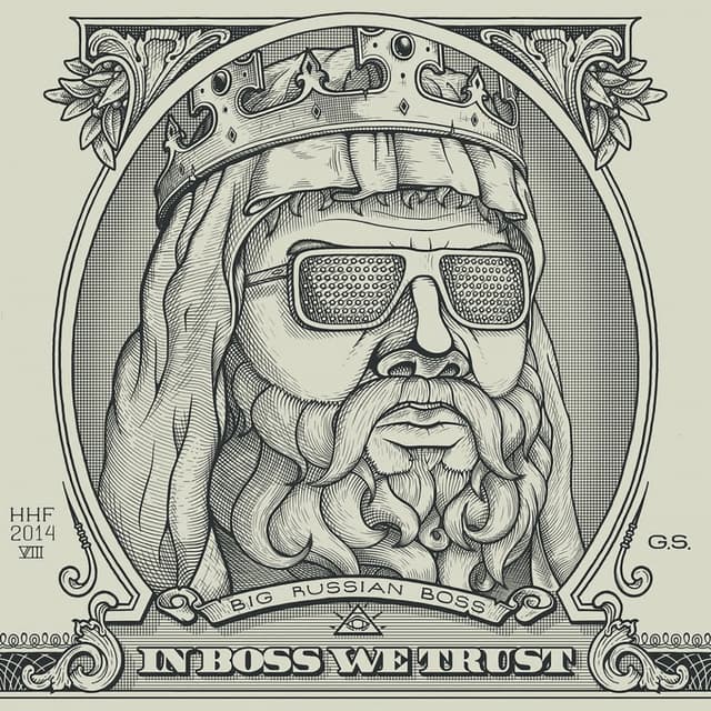 Album cover art for In Boss We Trust