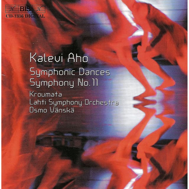 Album cover art for Aho: Symphonic Dances - Symphony No. 11