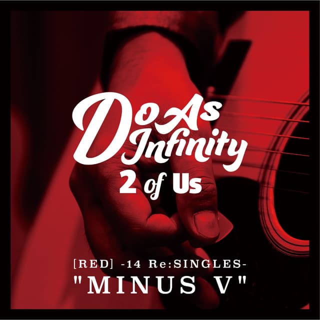 Album cover art for 2 of Us [RED] -14 Re:SINGLES- "MINUS V"