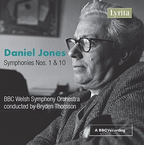 Album cover art for Daniel Jones : Symphonies Nos. 1 & 10