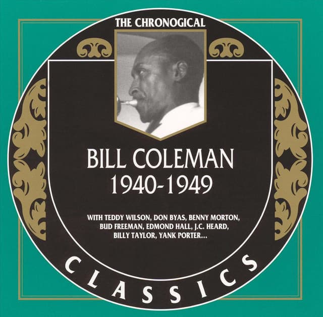 Album cover art for Bill Coleman: 1940-1949