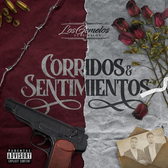 Album cover art for Corridos y Sentimientos
