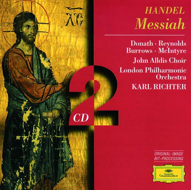 Album cover art for Handel: Messiah