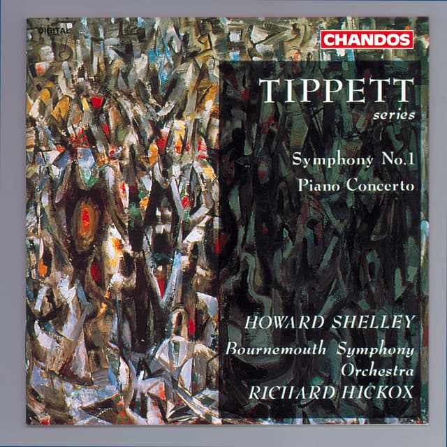 Album cover art for Tippett: Symphony No. 1 & Piano Concerto