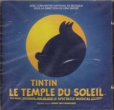 Album cover art for Tintin – Le Temple Du Soleil – Le Spectacle Musical