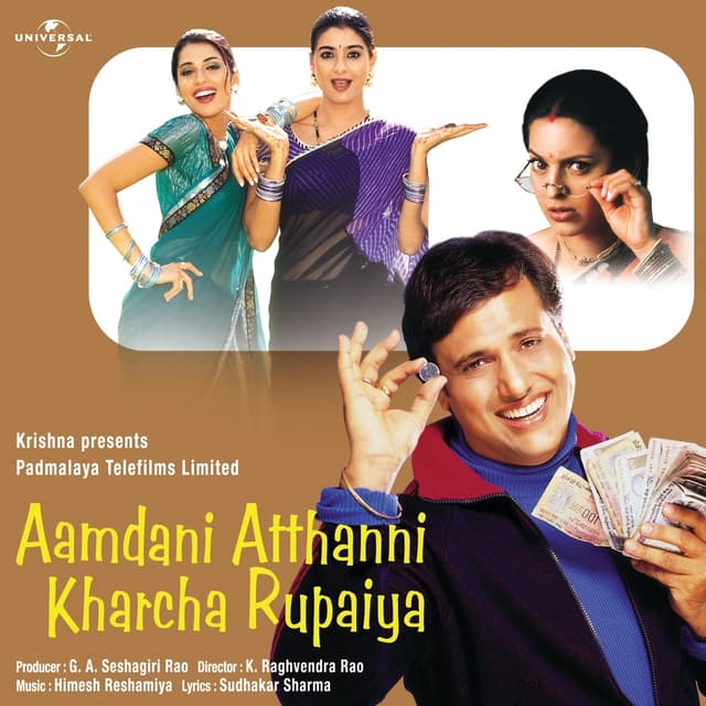 Album cover art for Aamdani Atthanni Kharcha Rupaiya - OST