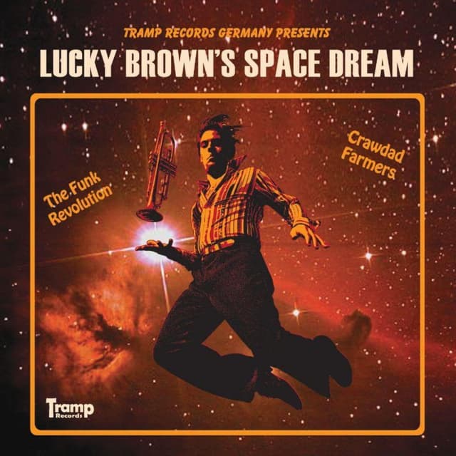 Album cover art for Lucky Brown's Space Dream