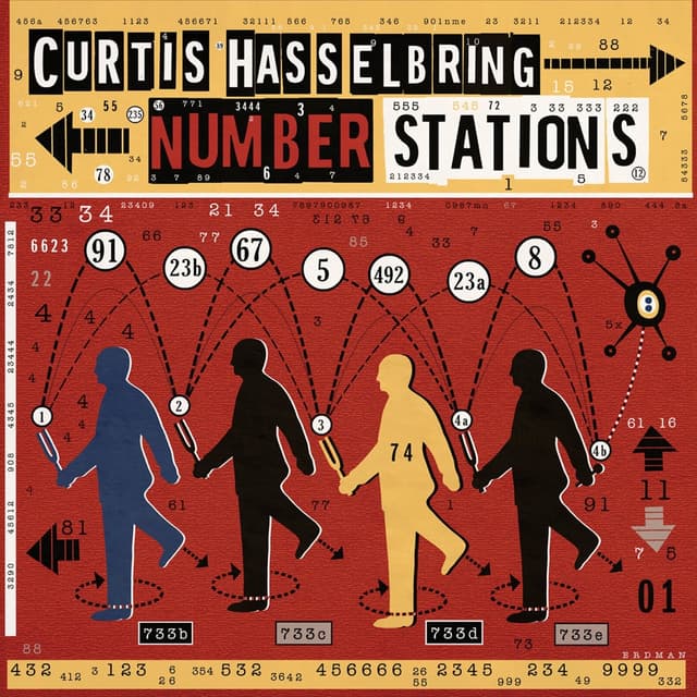 Album cover art for Number Stations