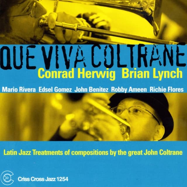 Album cover art for Que Viva Coltrane
