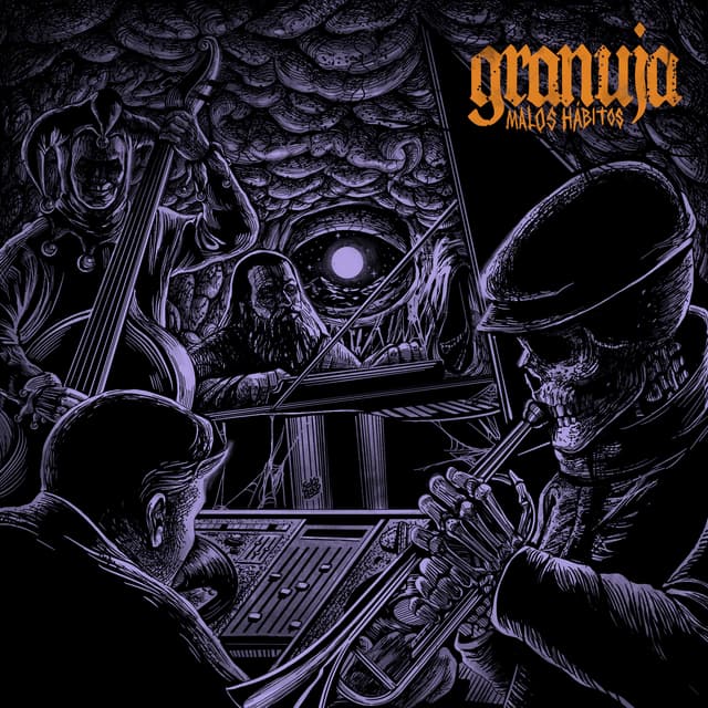 Album cover art for Malos Hábitos