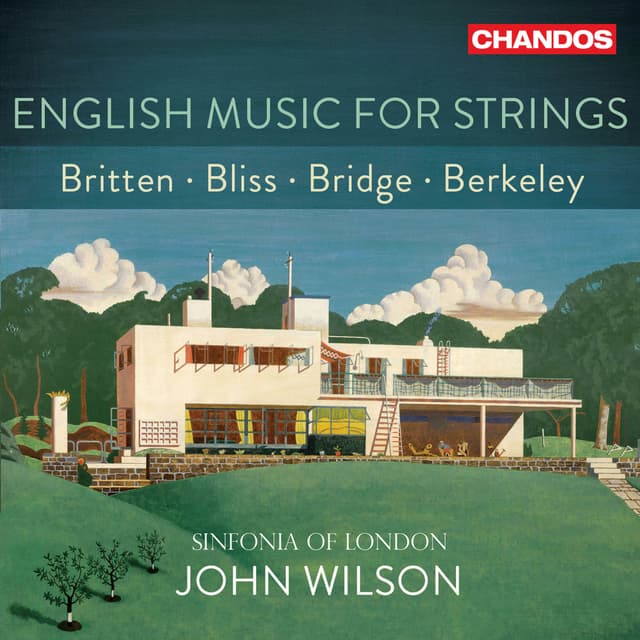 Album cover art for English Music for Strings
