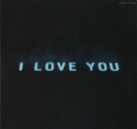 Album cover art for I Love You