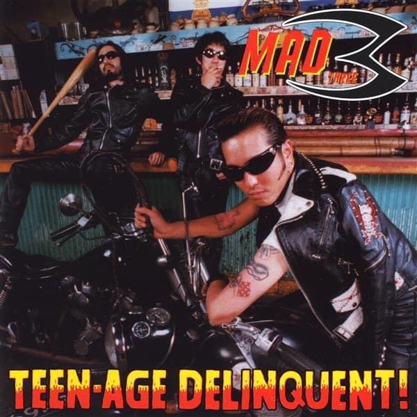 Album cover art for Teenage Delinquent!