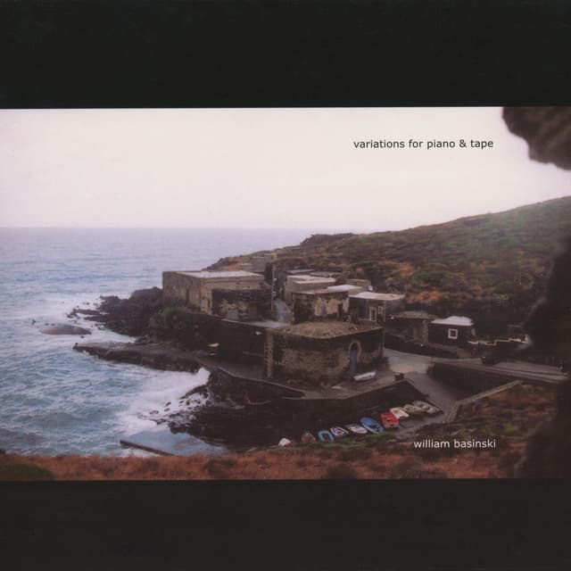 Album cover art for Variations for Piano & Tape