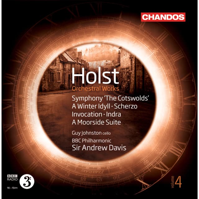 Album cover art for Holst: Orchestral Works, Vol. 4