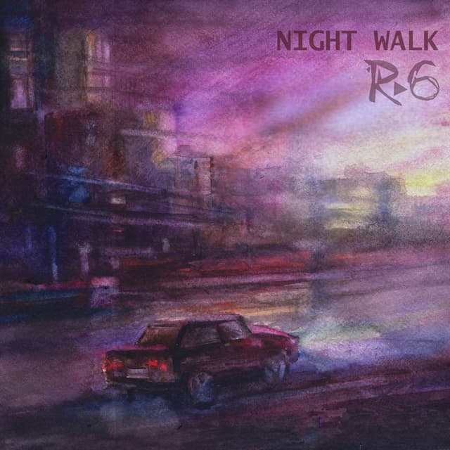 Album cover art for NIGHT WALK