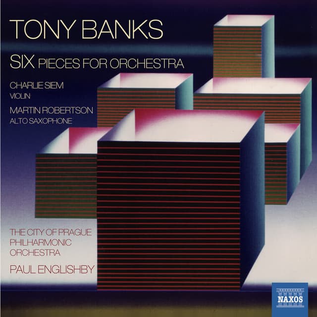 Album cover art for Banks: SIX Pieces for Orchestra