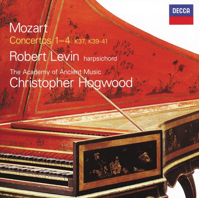 Album cover art for Mozart: Piano Concertos Nos.1-4