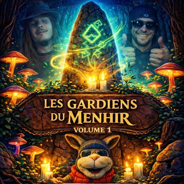 Album cover art for Les Gardiens Du Menhir, Vol. 1