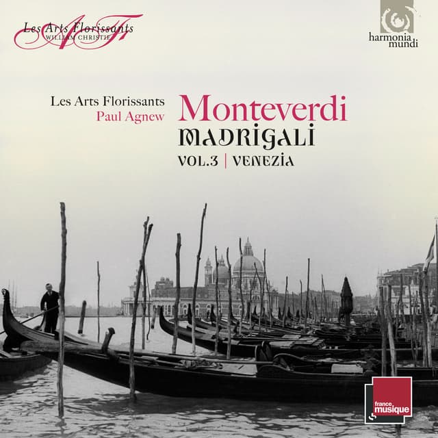 Album cover art for Monteverdi Madrigali Vol. 3: Venezia