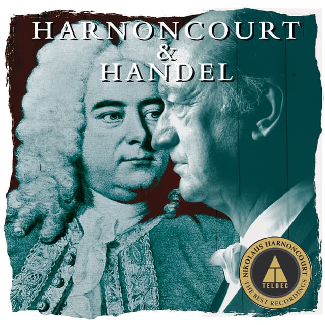 Album cover art for Harnoncourt Conducts Handel